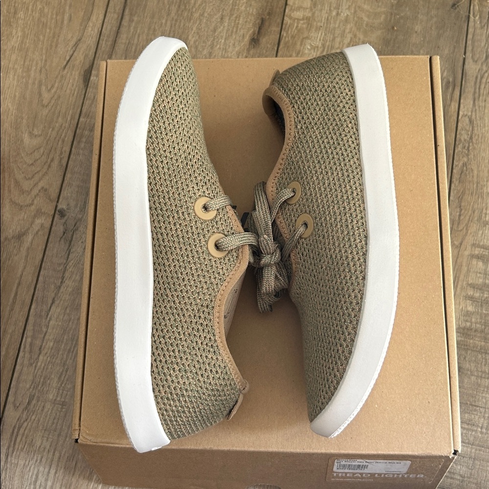 NIB Allbirds Tree Skipper Sneakers Hazy Beige Size Women’s US8 - Picture 3 of 9